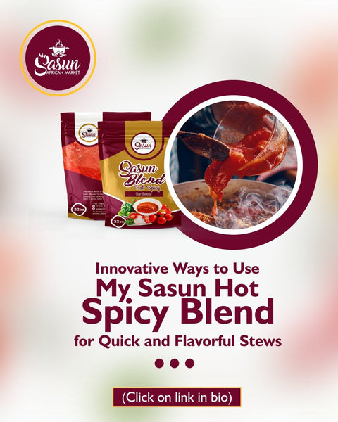 7 INNOVATIVE WAYS TO USE MY SASUN HOT SPICY BLEND