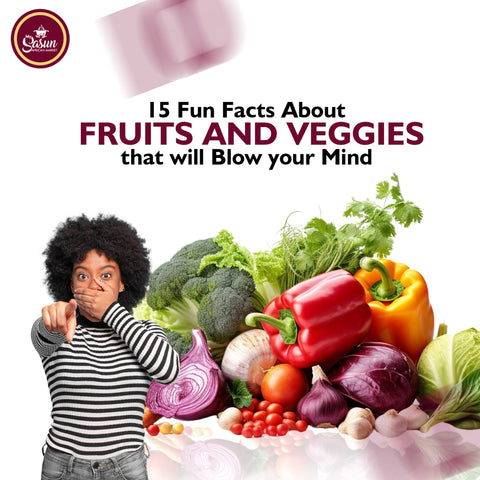 15 Fun Facts About Fruits and Veggies that will Blow your Mind 