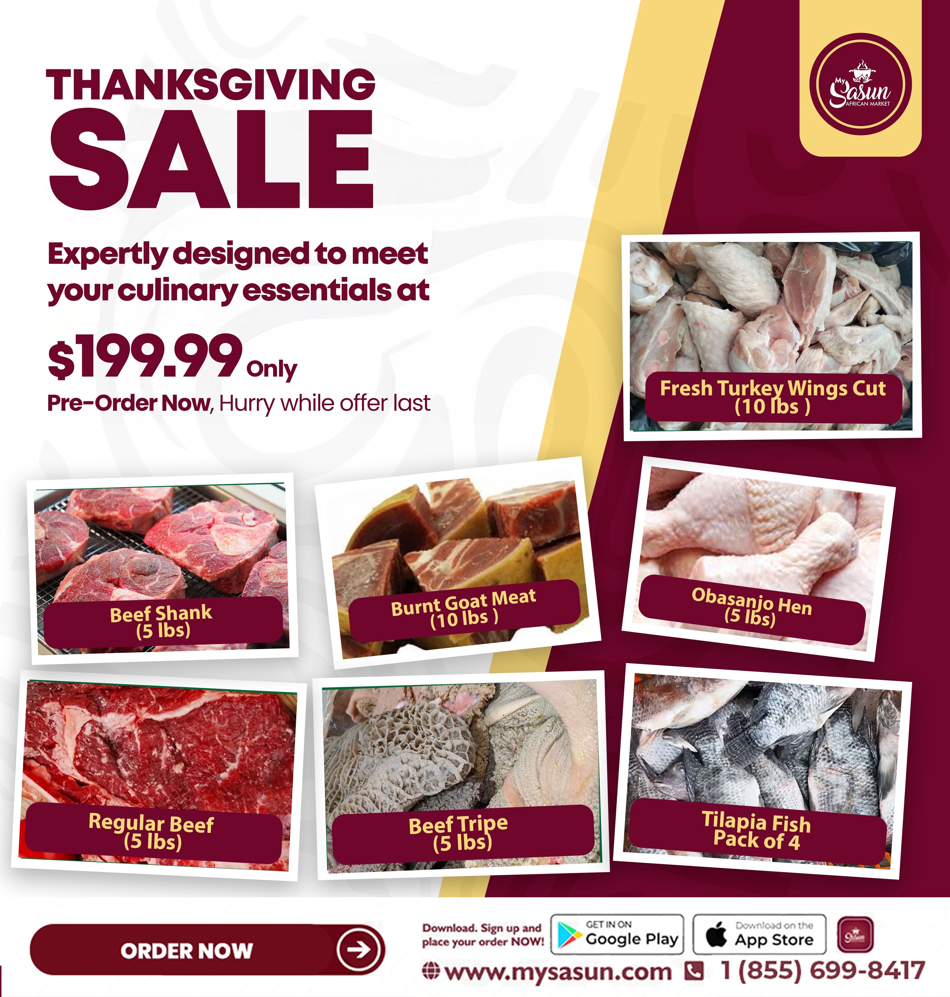 Thanksgiving Bundle: Everything You Need for the Feast in One Pack – My  Sasun