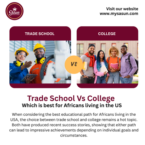 Trade School Vs College: Which is best for Africans living in the US