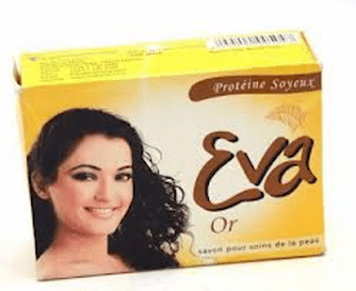 Eva Soap Gold pack of 4 bars for gentle and refreshing skin cleansing