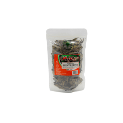 Obiji Scent Leaves 2oz pack of dried aromatic leaves for Nigerian cuisine and traditional dishes