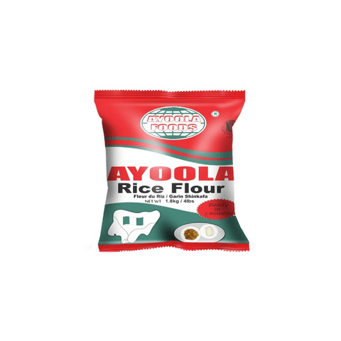 Ayoola Rice Flour package by Ayoola Foods, gluten-free, 1.8kg for cooking and thickening meals