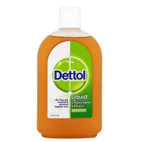 Dettol Liquid Antiseptics 500ML bottle for antiseptic wound and skin cleansing