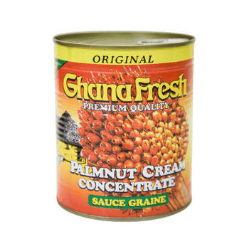 Ghana Fresh Palm Nut Cream 800g can of premium quality palmnut cream concentrate for West African cooking