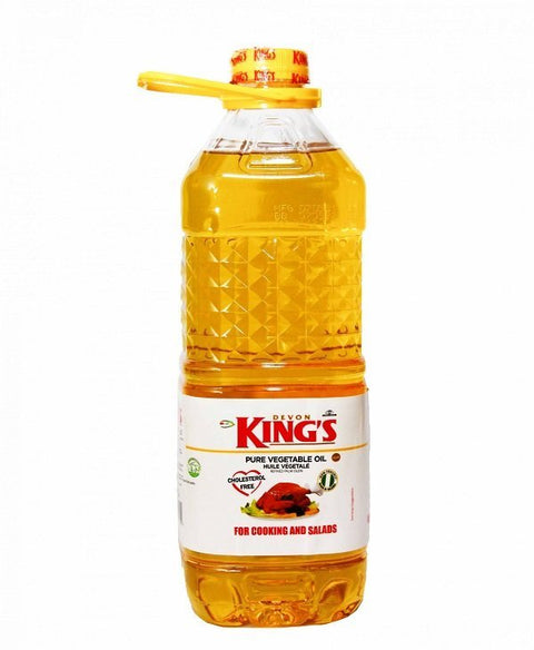 King's Vegetable Oil 2L bottle 100% pure cooking oil for frying and salads