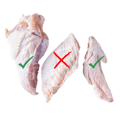 Fresh Turkey Wings | Tip & Drumette