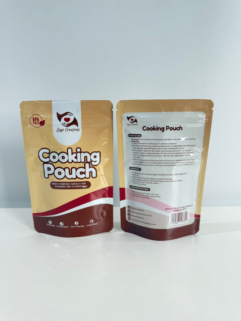 Layo Creations Moi Moi Cooking Pouch | Mylar bag | Storage Bag