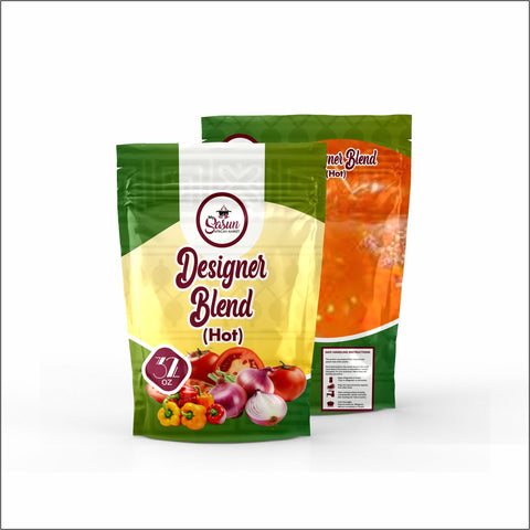 Sasun Designer Stew Blend packaging featuring a mild non-spicy blend with peppers, tomatoes, and onions.