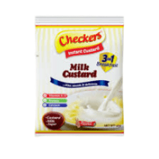 Checkers Custard milk Sachet pack of 5 instant milk custard mix in convenient sachets