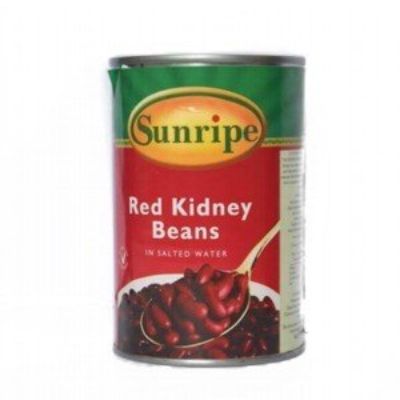 Sunripe Red Kidney Beans canned in salted water 400g nutritious protein-rich beans