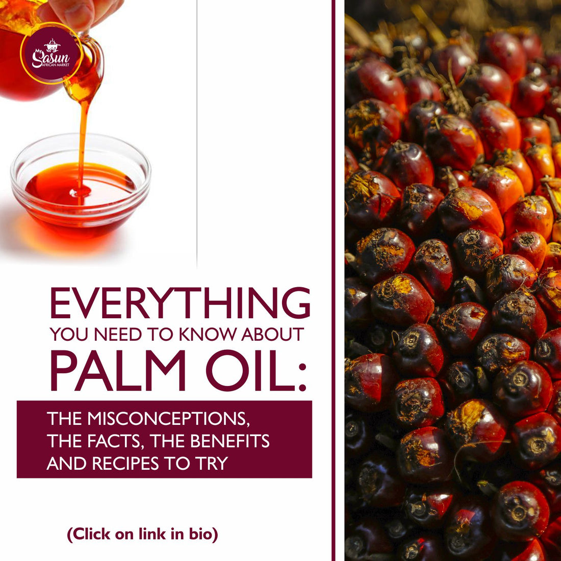 EVERYTHING YOU NEED TO KNOW ABOUT PALM OIL: THE MISCONCEPTIONS, THE FACTS, THE BENEFITS AND RECIPES TO TRY