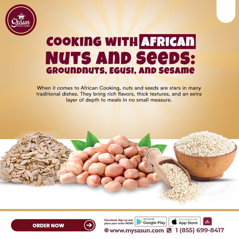 Cooking with African Nuts and Seeds: Groundnuts, Egusi, and Sesame – My ...