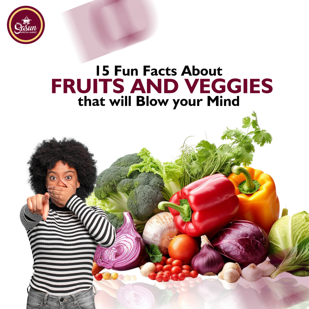 15 Fun Facts About Fruits and Veggies that will Blow your Mind&nbsp;