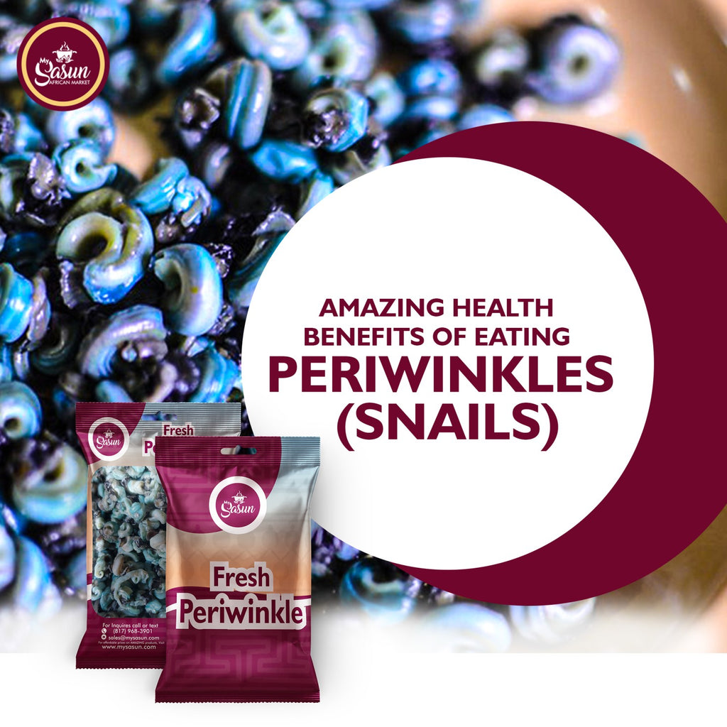 AMAZING HEALTH BENEFITS OF EATING PERIWINKLES (SNAILS)