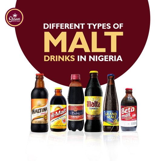 Different Types of Malt Drinks in Nigeria