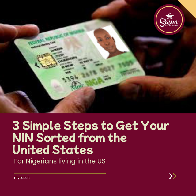 3 Simple Steps to Get Your NIN Sorted from the US – My Sasun