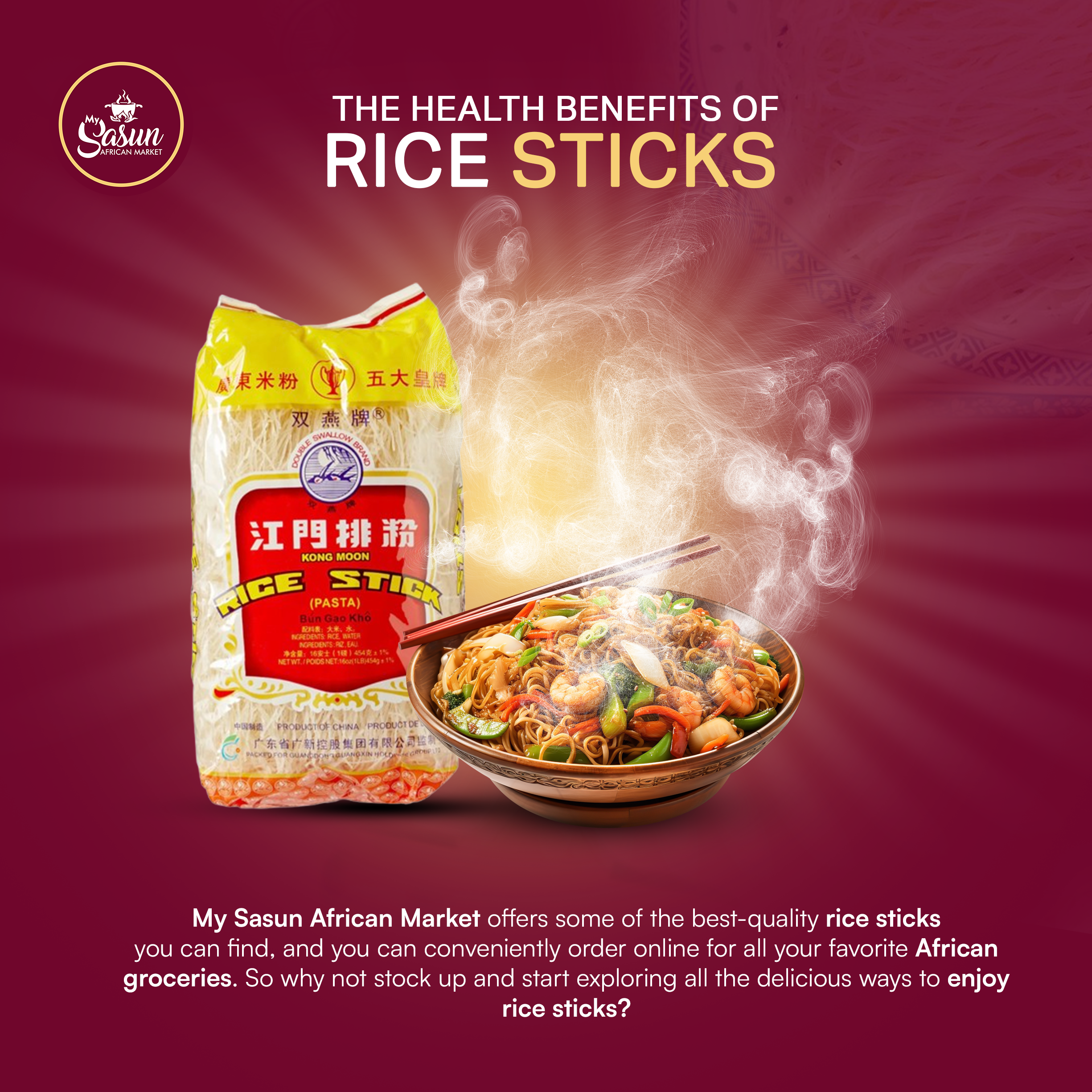 Cover Stick Rice The Health Benefits of Rice Sticks and Why They’re a Pantry Essential ...