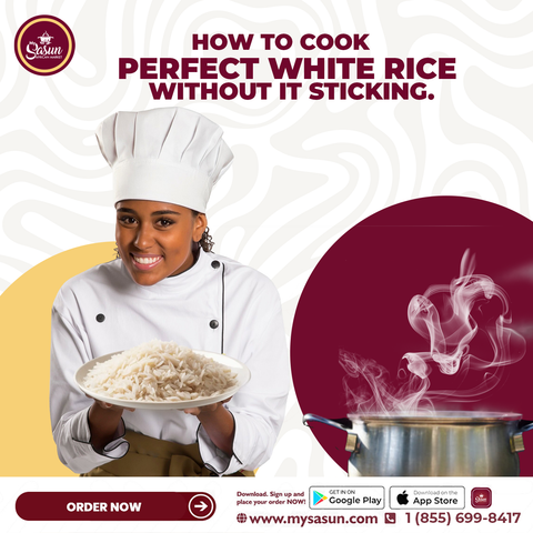 How to Cook Perfect White Rice Without It Sticking