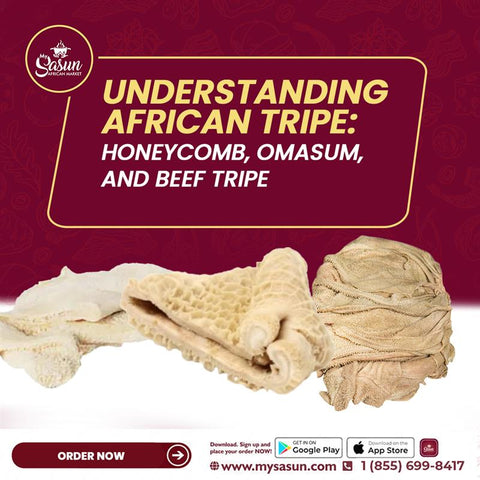 Understanding African Tripe: Honeycomb, Omasum, and Beef Tripe