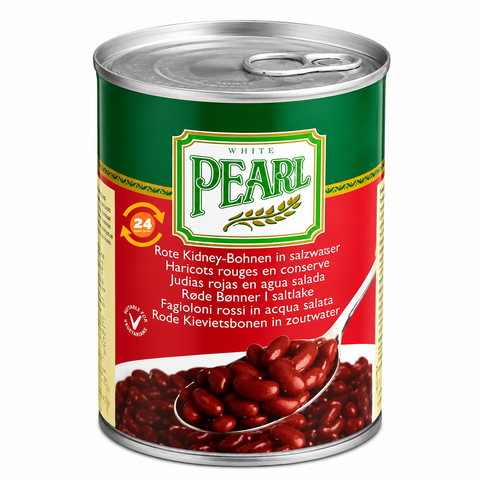 Bag of PEARL Read white pearl red kidney beans for cooking and meal prep