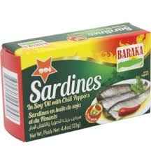 Baraka Sardines In Soy Oil