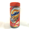 OVALTINE MALTED DRINK 400g jar with barley malt and cocoa.