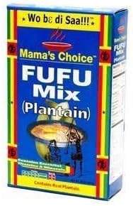 Mama's Choice Plantain Fufu Mix | 624g | Delicious and Healthy Meal Option