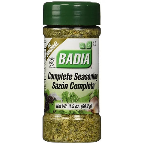 Badia Complete Sazon Seasoning 12oz bottle.