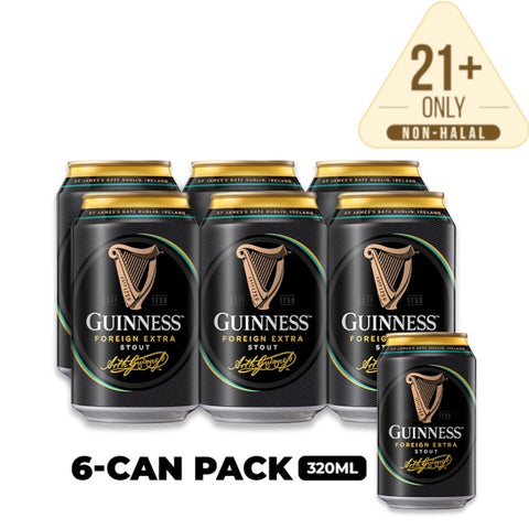 Guinness Stout  Can | Pack of 6