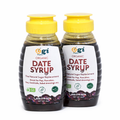 Ogi Empire Date Syrup bottle showcasing 100% organic Medjool dates and natural sweetener for cooking and baking