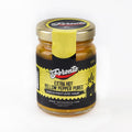 Foronto Extra Hot Yellow Pepper Purée bottle with vibrant yellow label and fiery pepper illustration