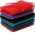 Firm exfoliating African net sponge for deep skin exfoliation and rejuvenation