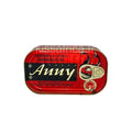 Anny Sardine red box traditional sardines with vegetable, tomato, and spicy oil in West Africa