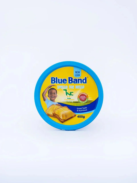 Blue Band Bread Spread 450g tub with vitamins A and D.