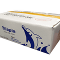 10lbs box of whole tilapia fish for versatile culinary use.