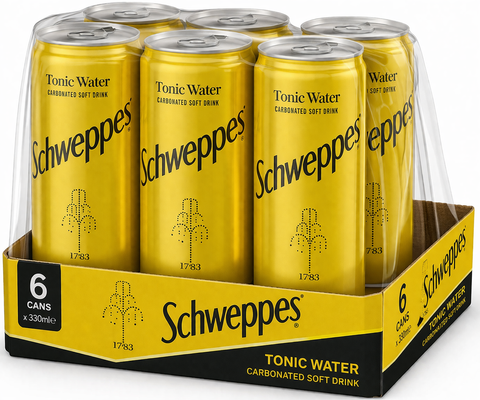 Schweppes Tonic Water Can | Pack 6