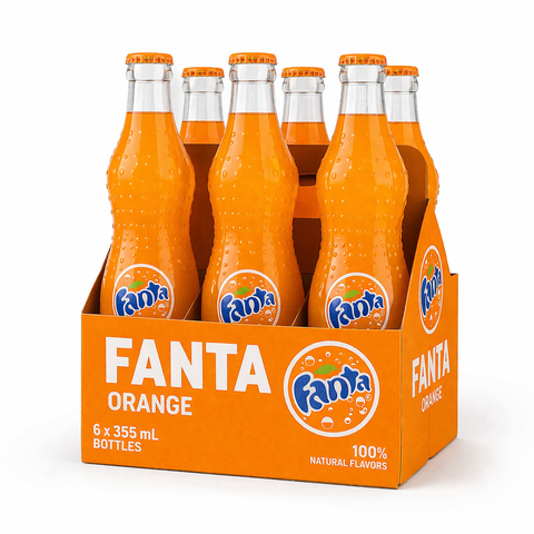 Nigerian Fanta Bottle |  Pack of 6