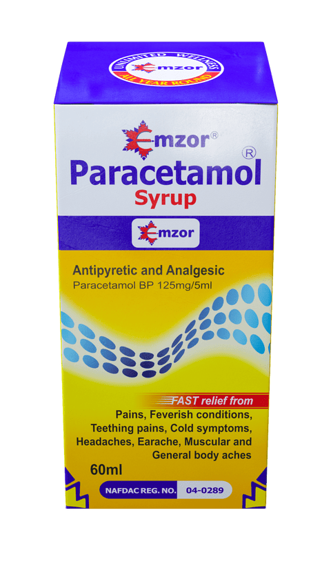 My Sasun Emzor Paracetamol Syrup 125 mg