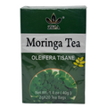 Ziza Moringa tea box with aromatic blend for a soothing tea experience.
