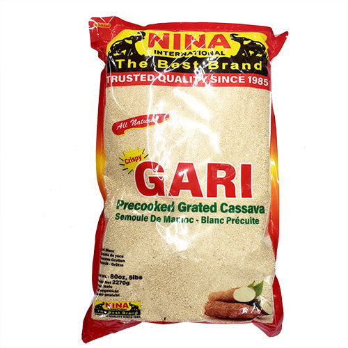 Nina Precooked Cassava (Gari) | 5lbs