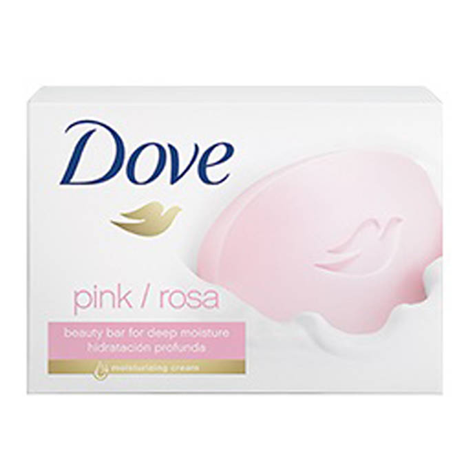 Dove Bar Soap Cream Pink