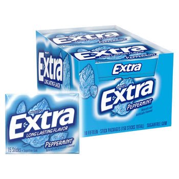 EXTRA GUM PEPPERMINT 15ct