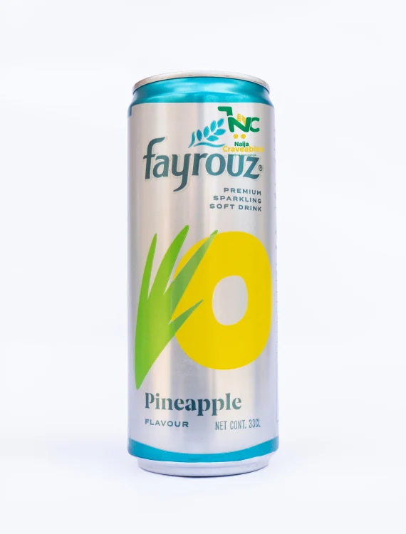 Fayrouz Pineapple Can | Pack of 6