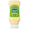 Heinz Salad Cream bottle with creamy tangy dressing for salads and sandwiches