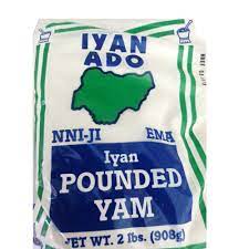 Iyan Ado Pounded Yam Flour 2lbs