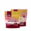 Semolina flour packaging showcasing authentic African cuisine.