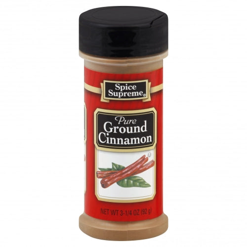Spice Supreme Pure Ground Cinnamon 3.25oz