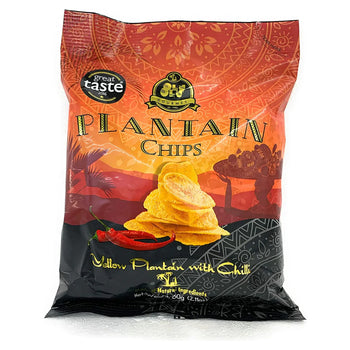 Yellow Plantain Chips With Chilli