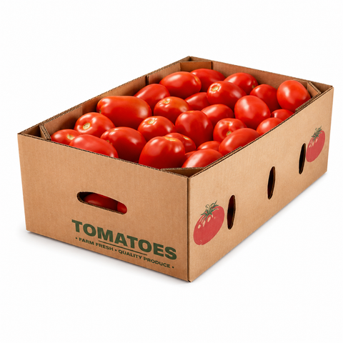 Fresh Roma tomatoes preordered for Nigerian/African cooking, rich in nutrients and fiber